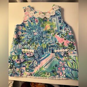 Lilly Pulitzer Pink and Blue Dress with Bloomers